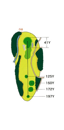 OUTコース HOLE 03 / Par 3