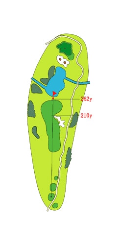 INコース HOLE 10 / Par 4