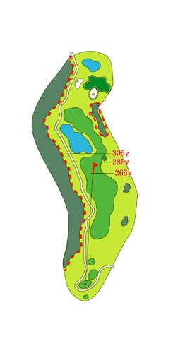 INコース HOLE 12 / Par 4