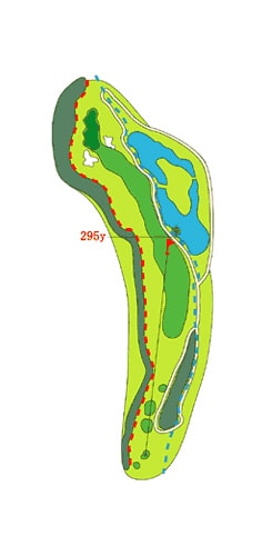 INコース HOLE 13 / Par 3