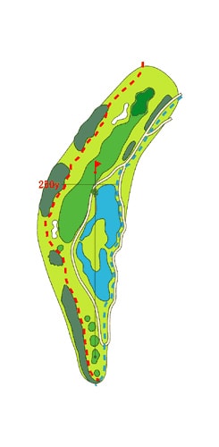 INコース HOLE 14 / Par 5