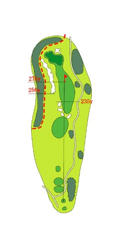 INコース HOLE 15 / Par 4