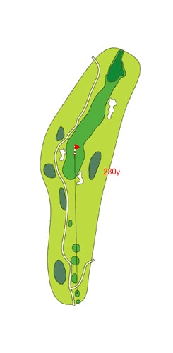 INコース HOLE 16 / Par 3