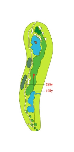 INコース HOLE 18 / Par 4