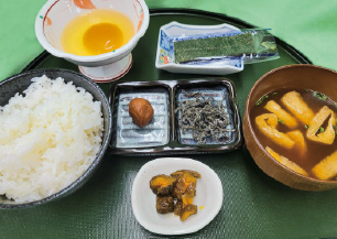 玉子がけご飯セット