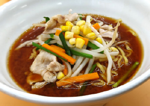 味噌野菜ラーメンセット